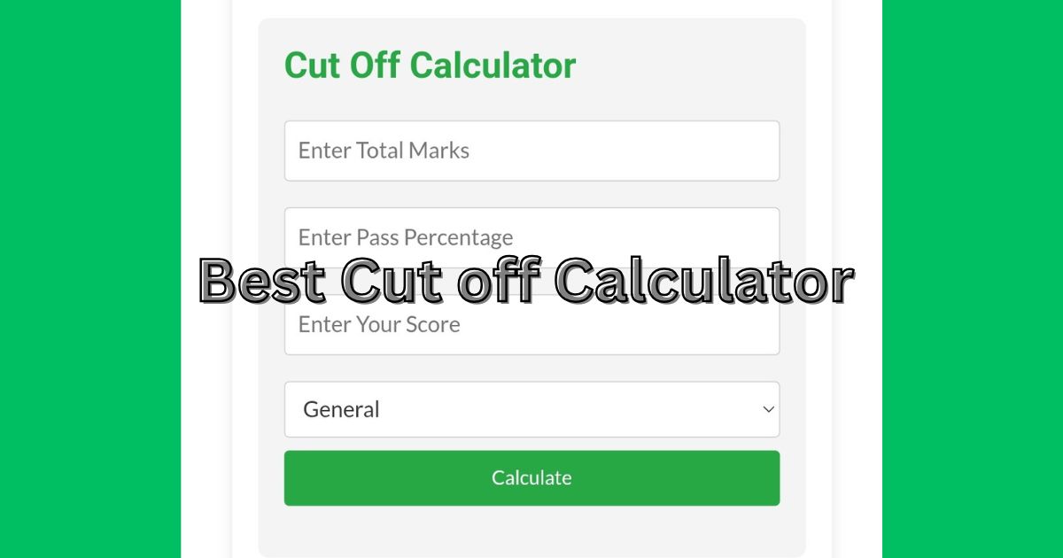 Cut Off Calculator