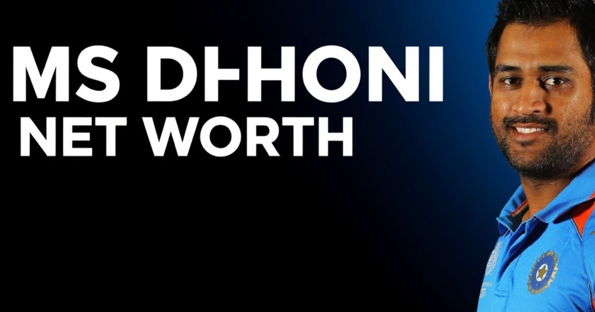 MS Dhoni Net Worth